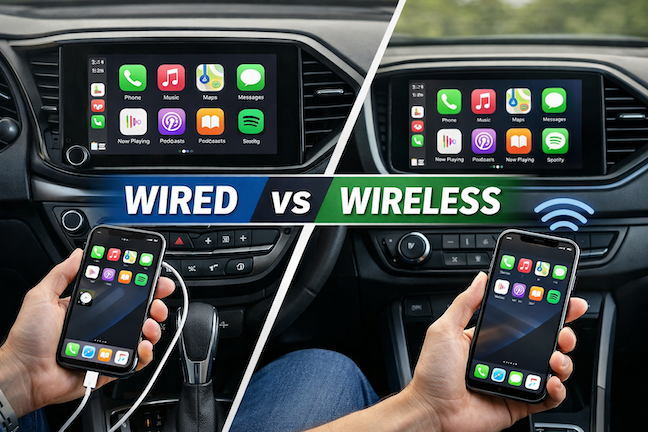 Wireless vs Wired Apple CarPlay