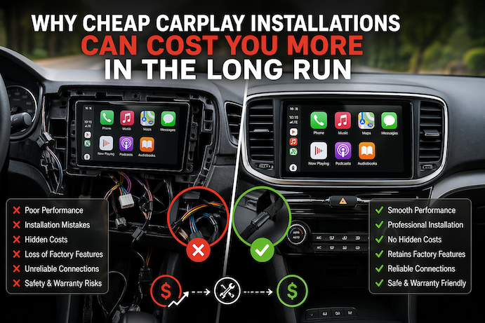 Why Cheap CarPlay Installations Can Cost You More in the Long Run
